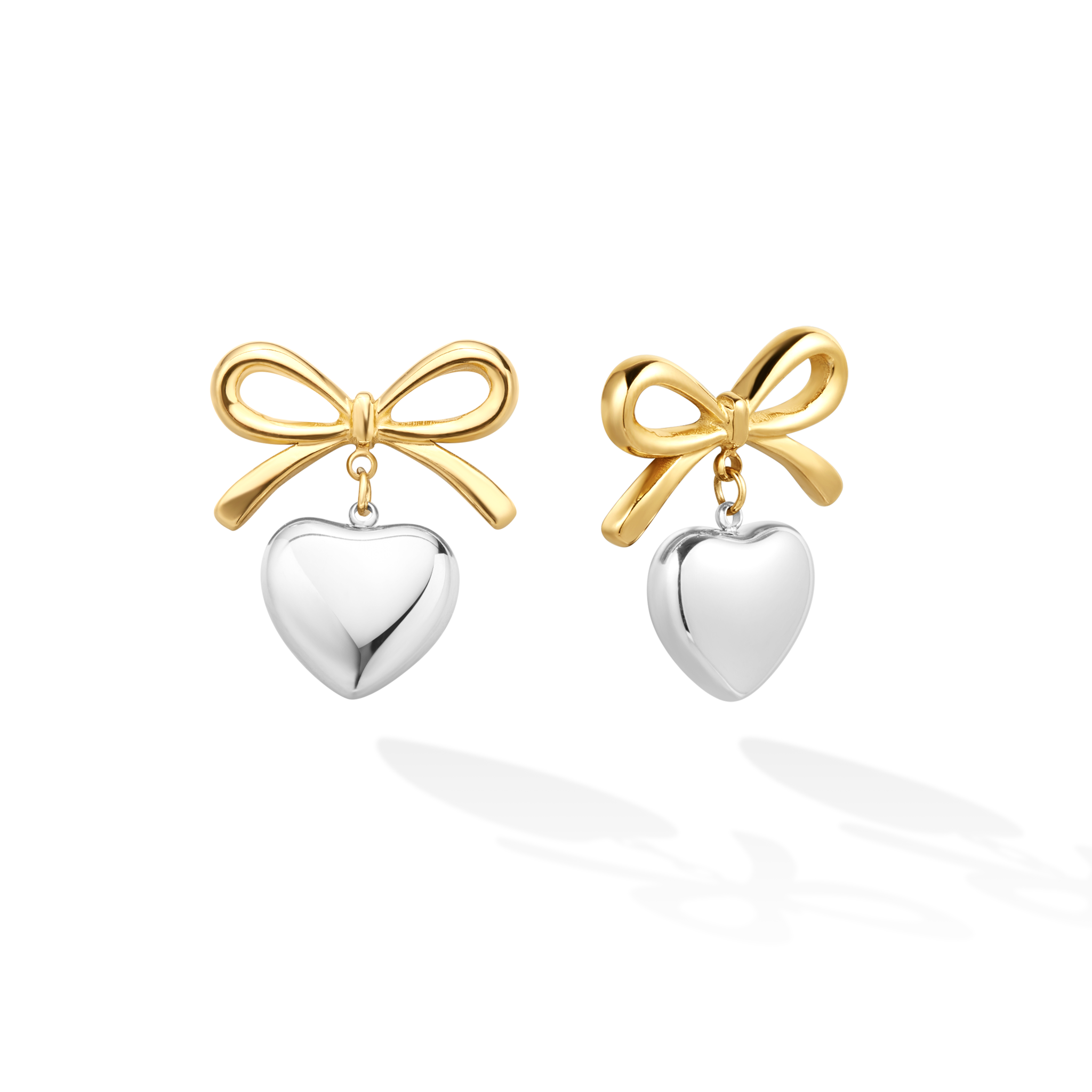 Charme Romantique Two-Tone Earrings
