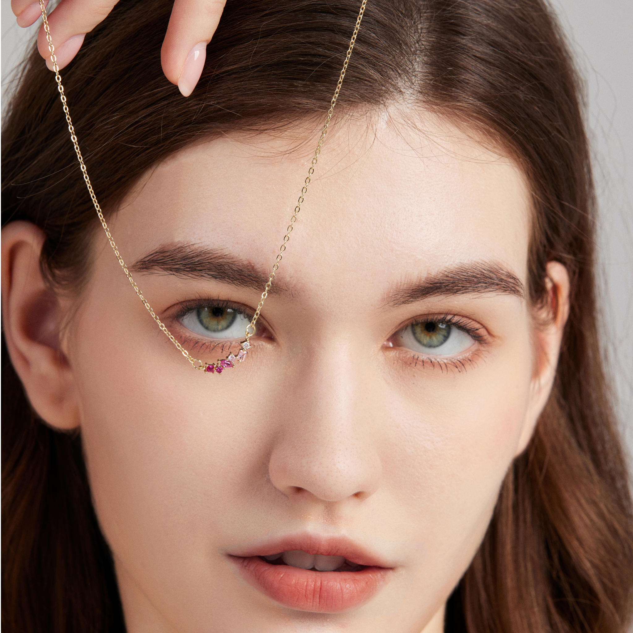 Inner Harmony - June Birthstone Necklace (Brown Moonstone)