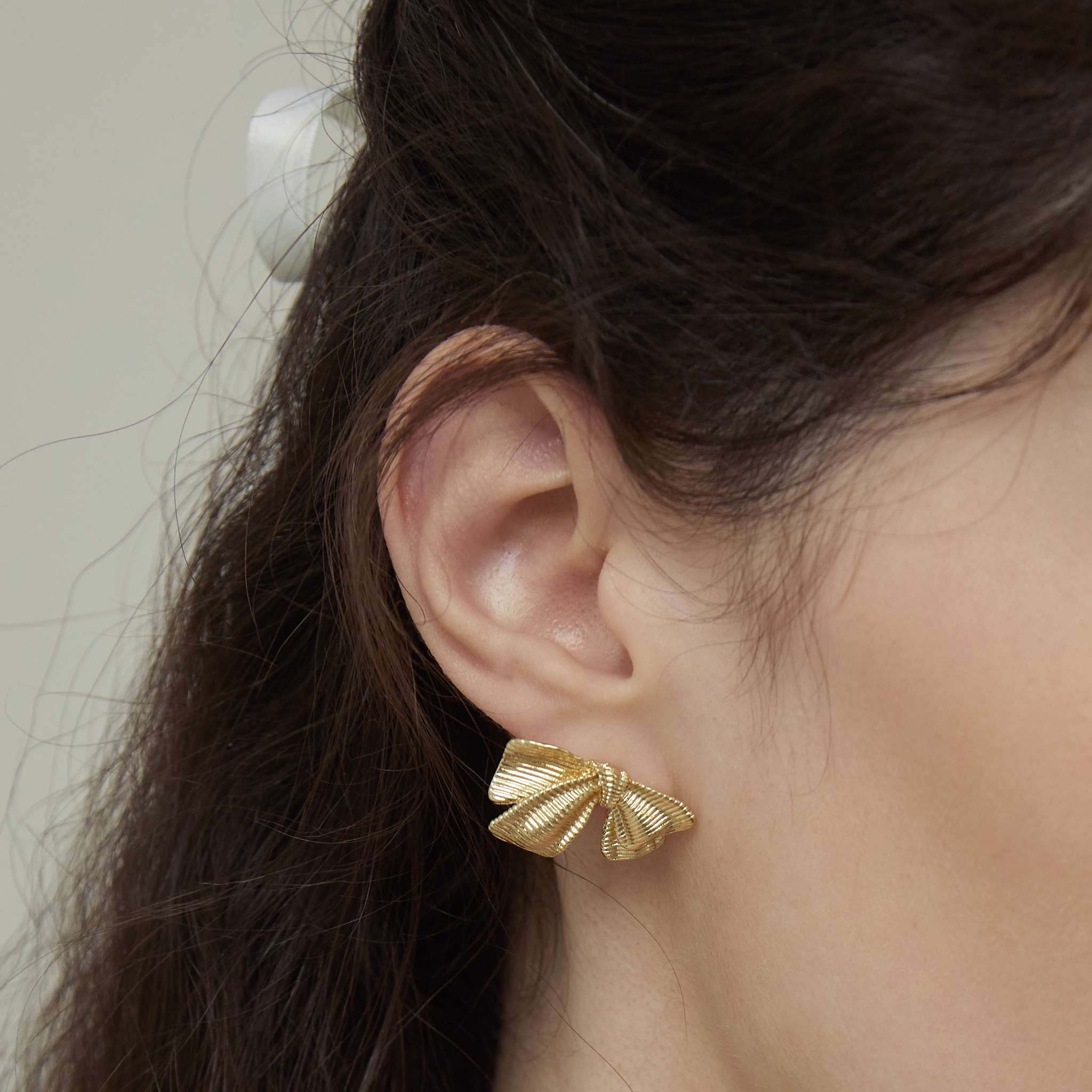 Soirée Élégance Earrings - Yellow Gold