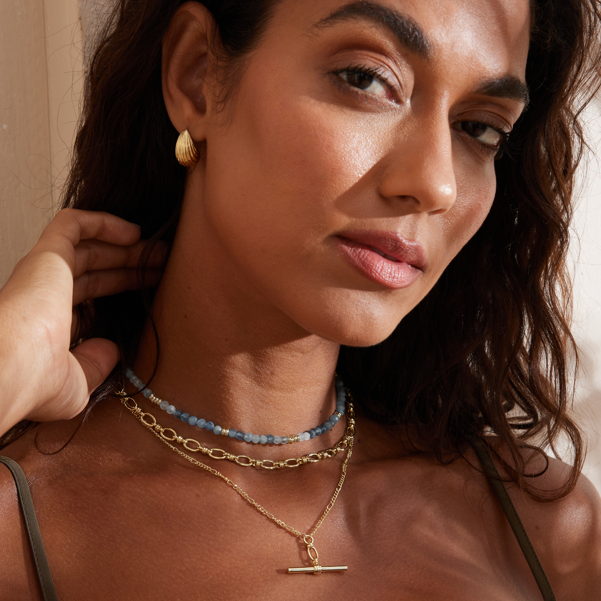 Coastal Knot T-Bar Necklace