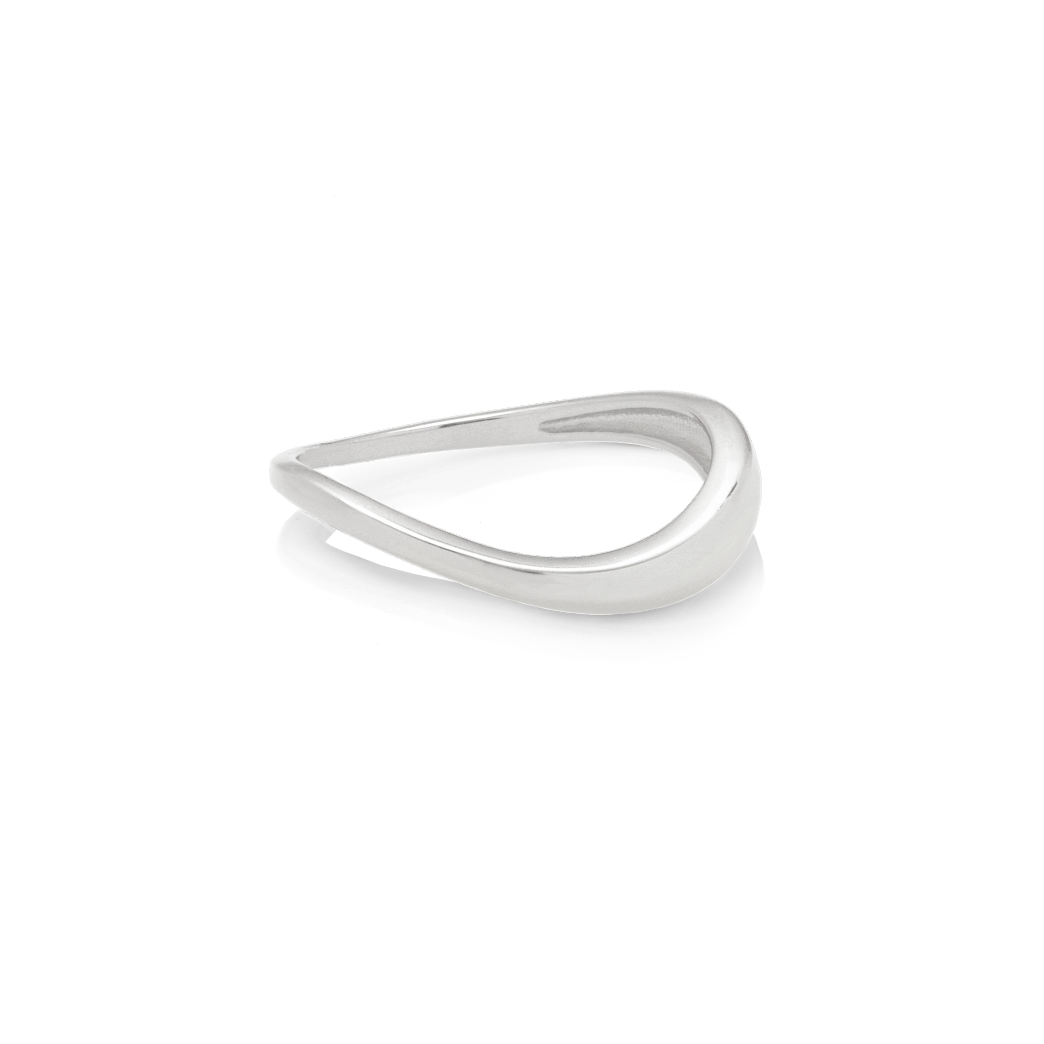 Seashore Ripple Ring - Silver