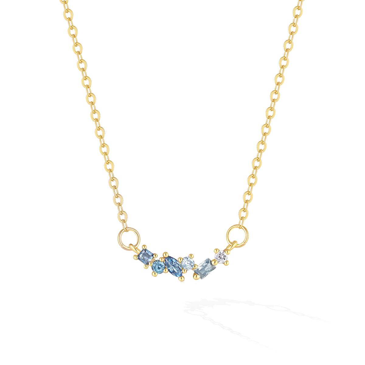 Awaken Intelligence - September Birthstone Necklace (Sapphire)