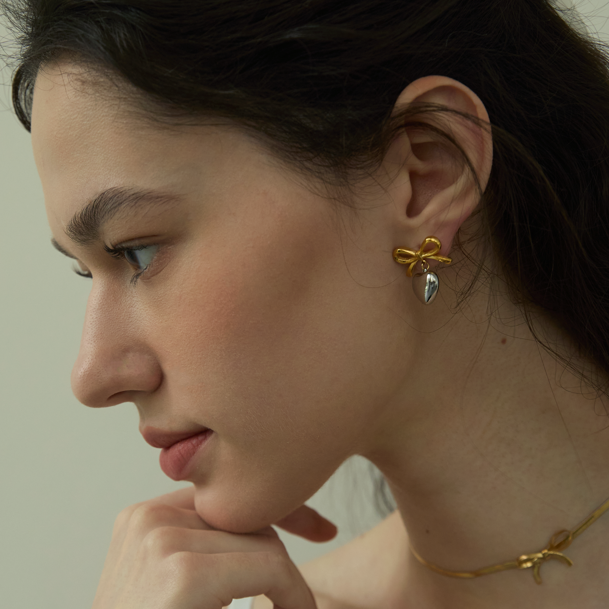 Charme Romantique Two-Tone Earrings