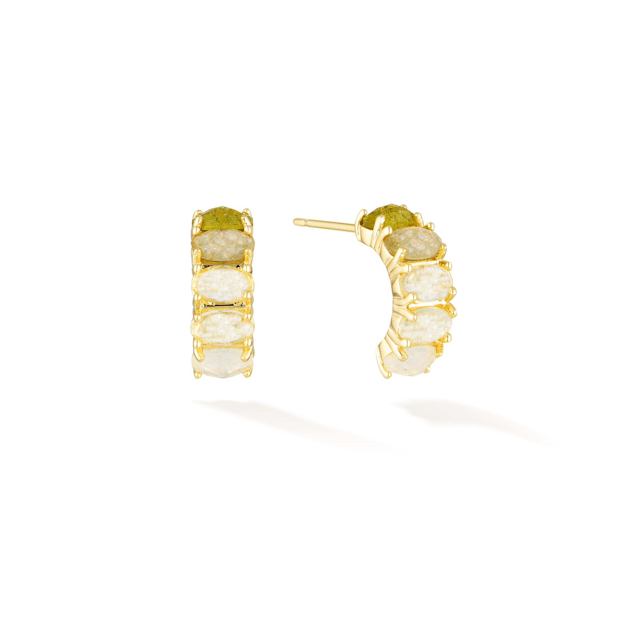 Wellbeing of the Spirit - August Birthstone Earrings (Peridot)