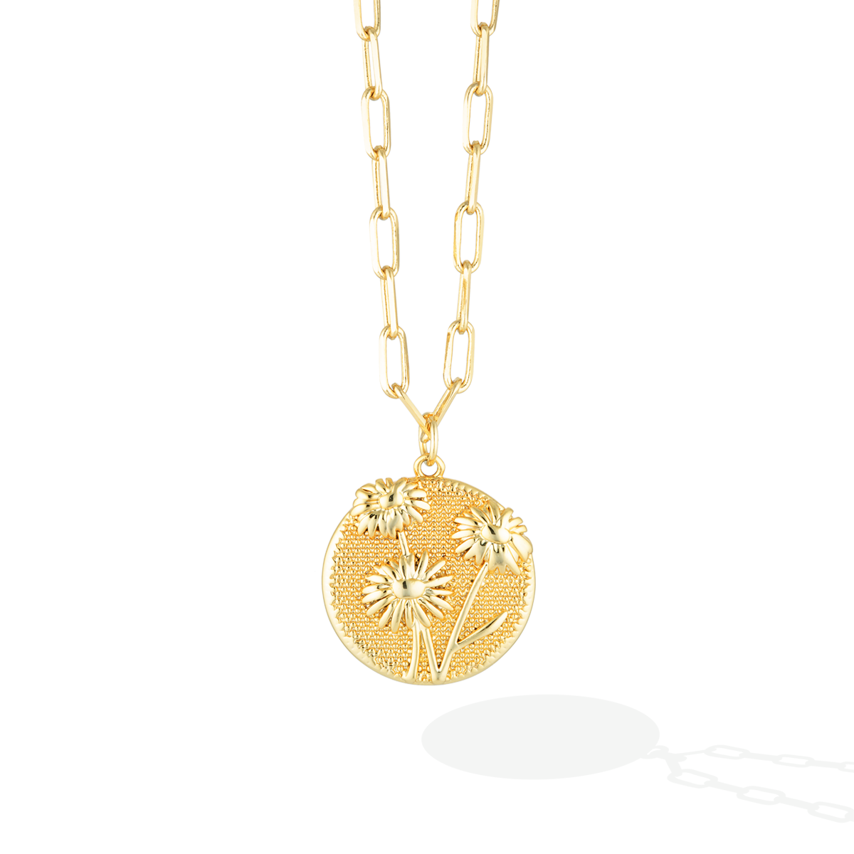 April Birthflower Necklace - Dazzling Daisy