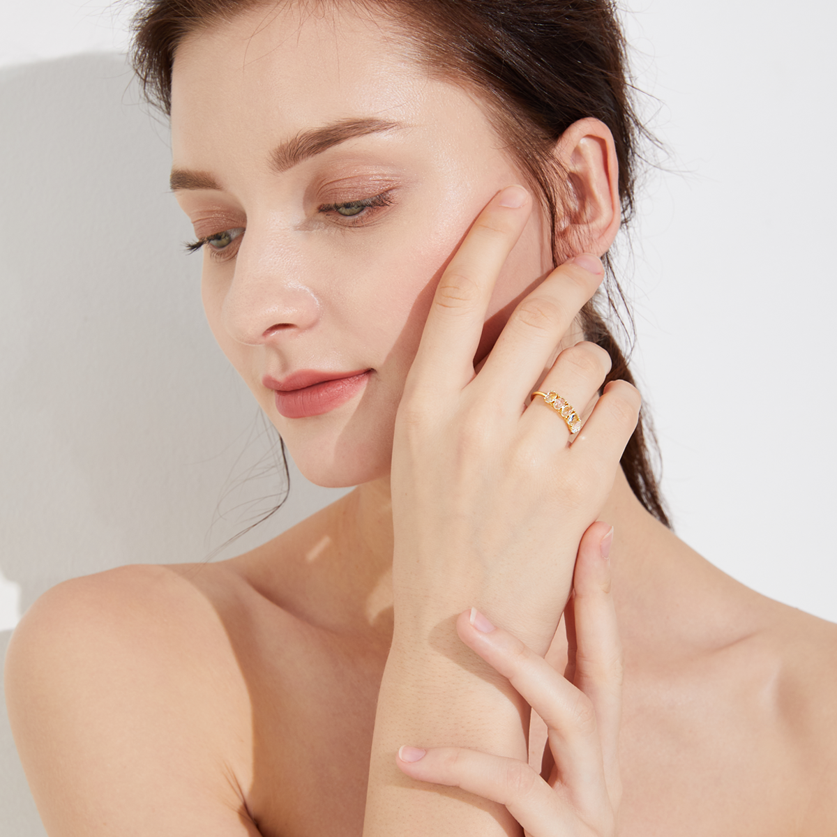 Healing Essence - October Birthstone Ring (Opal)