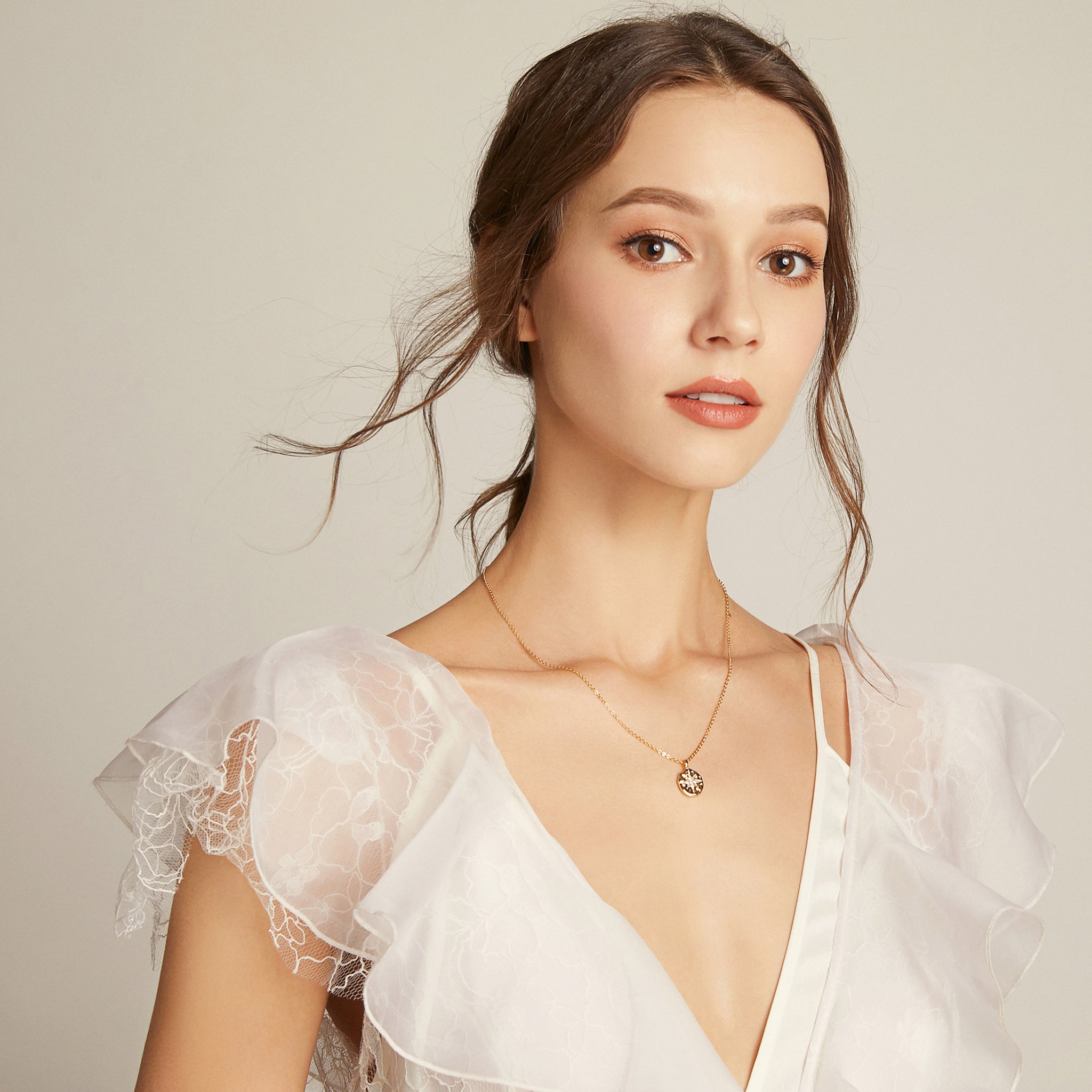 Asteria Necklace - Rose Gold