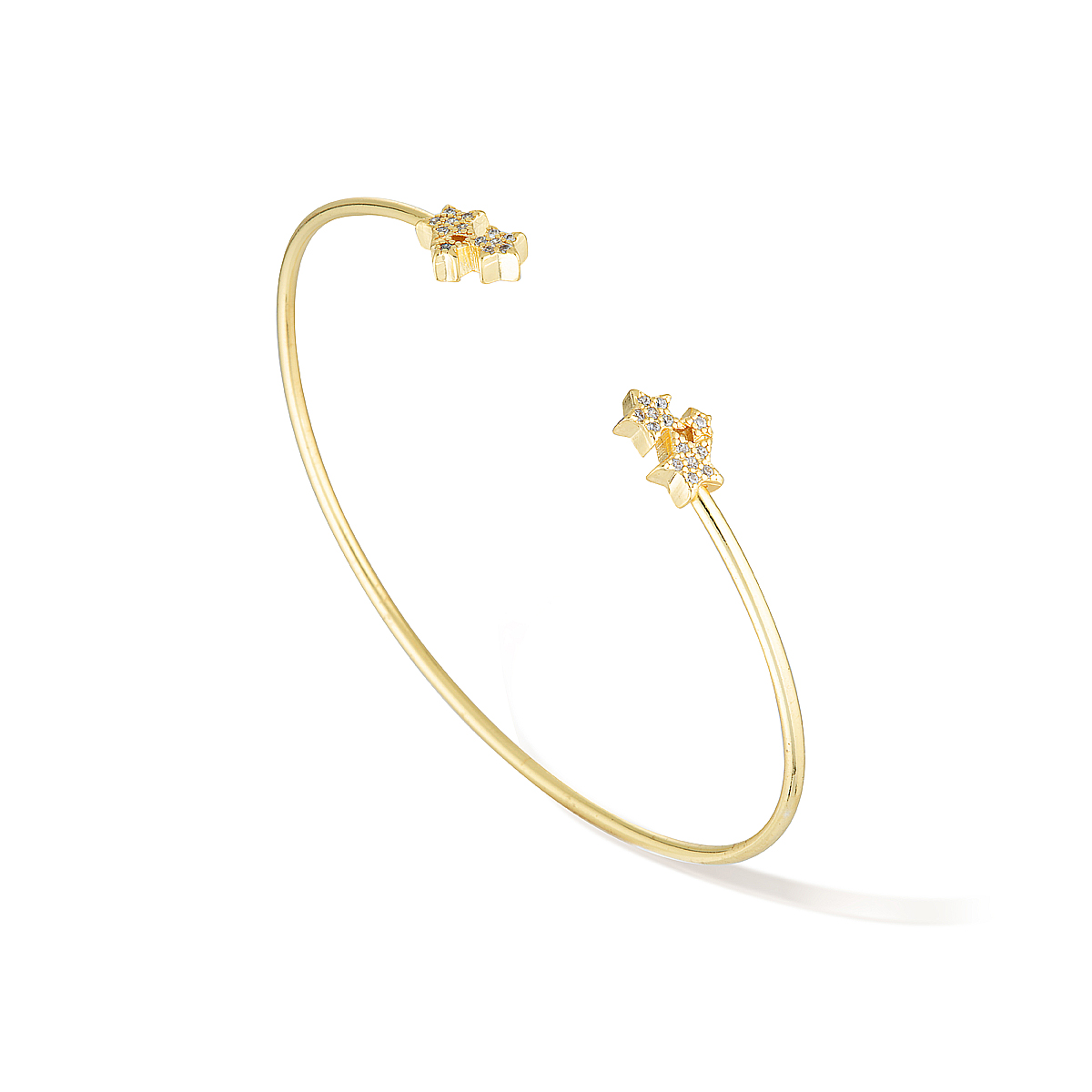Petite Estelle Cuff - Yellow Gold