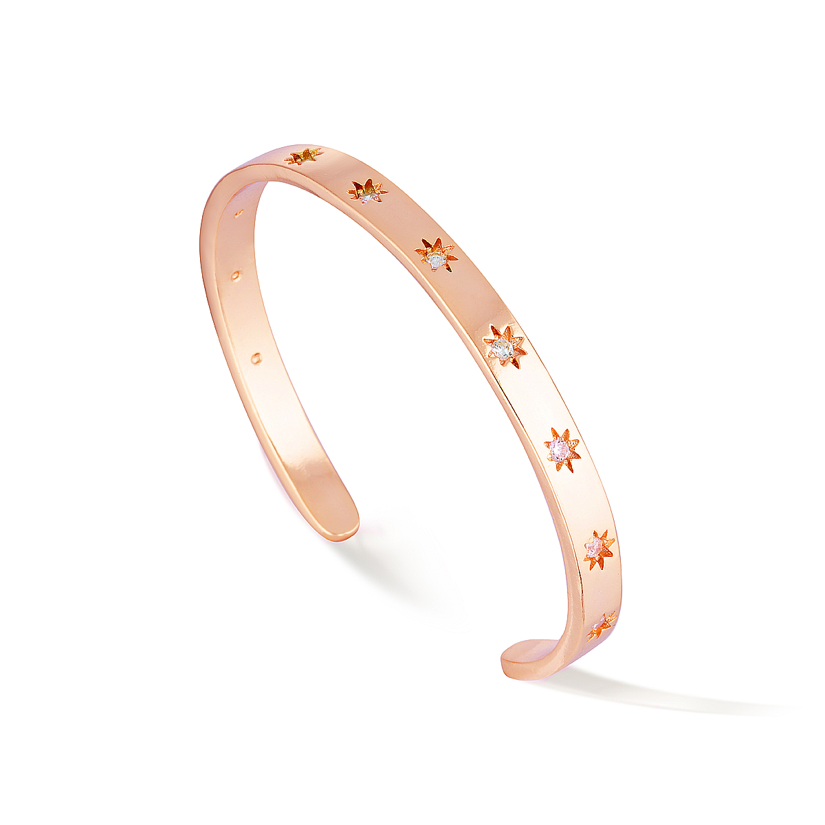 Celestial Constellation Cuff - Rose Gold