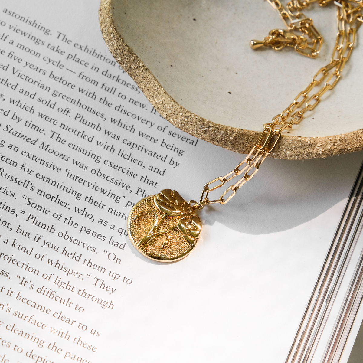 August Birthflower Necklace - Poetic Poppy