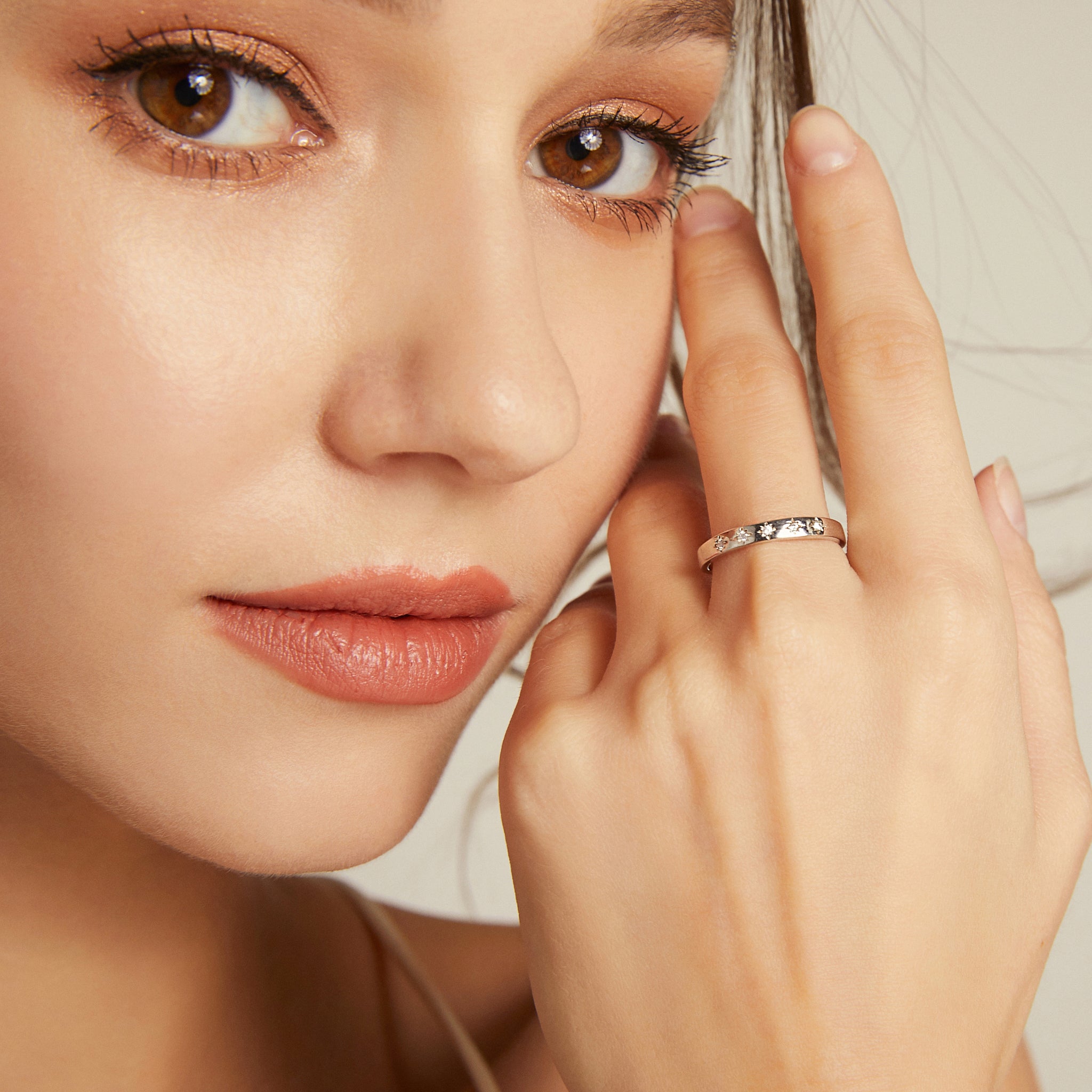 Celestial Constellation Ring - Silver