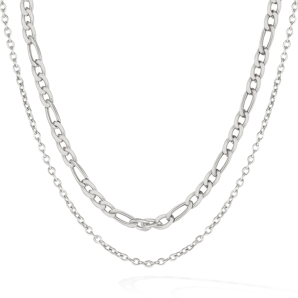 Helio and Eos Necklace - Silver