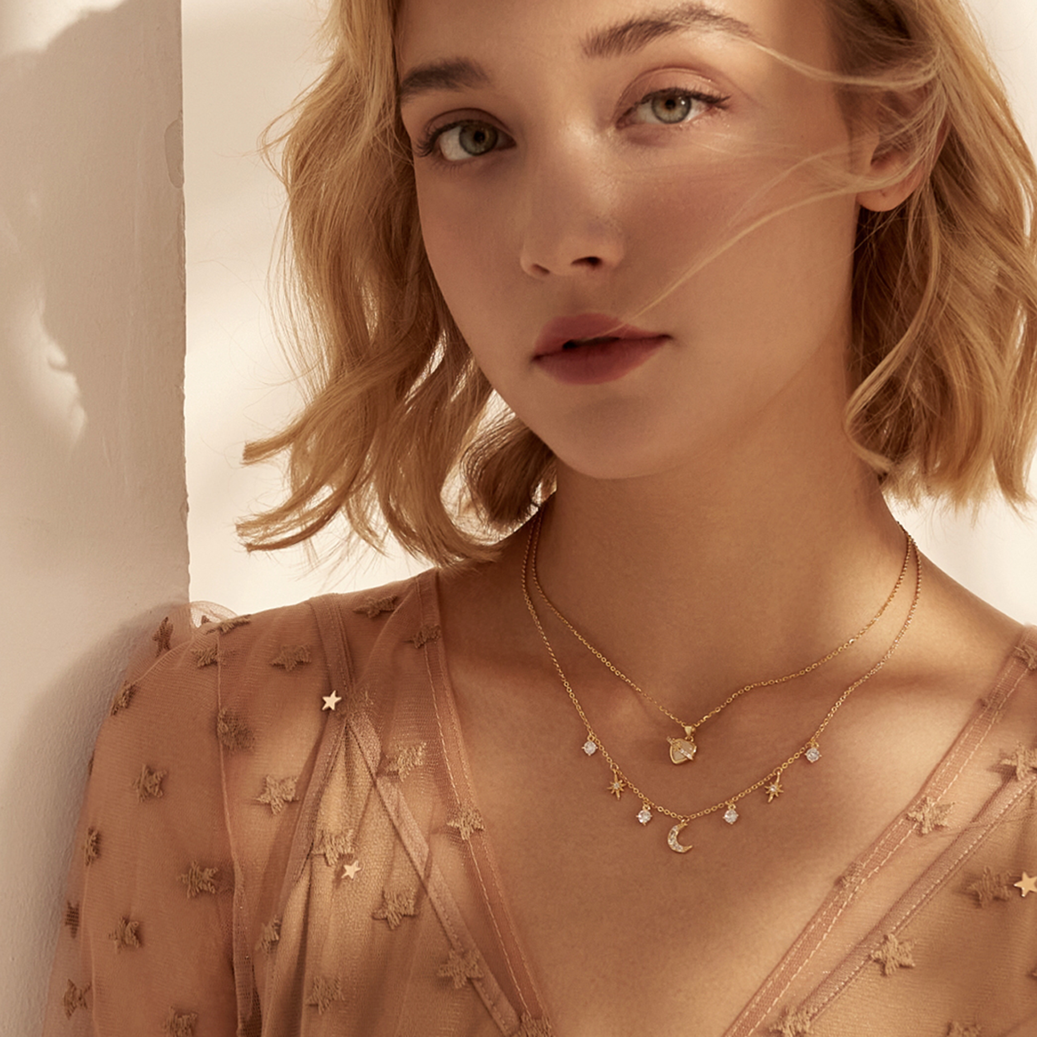 Radiate Love Planet Necklace