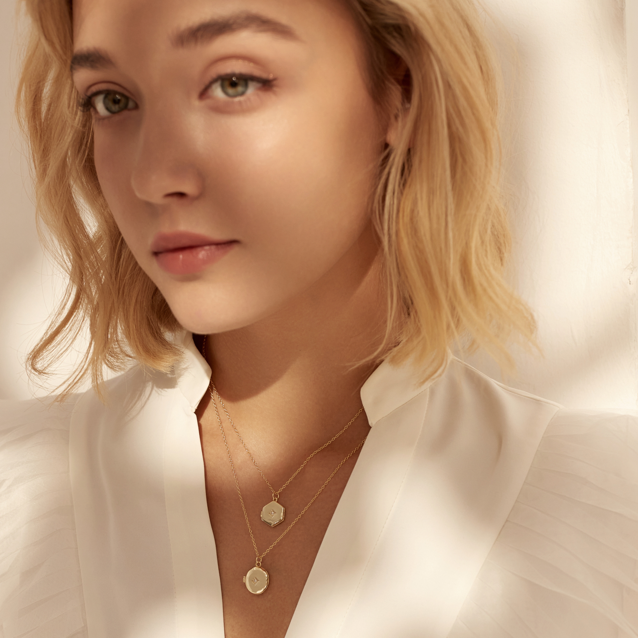 Oculus of Time Locket Necklace