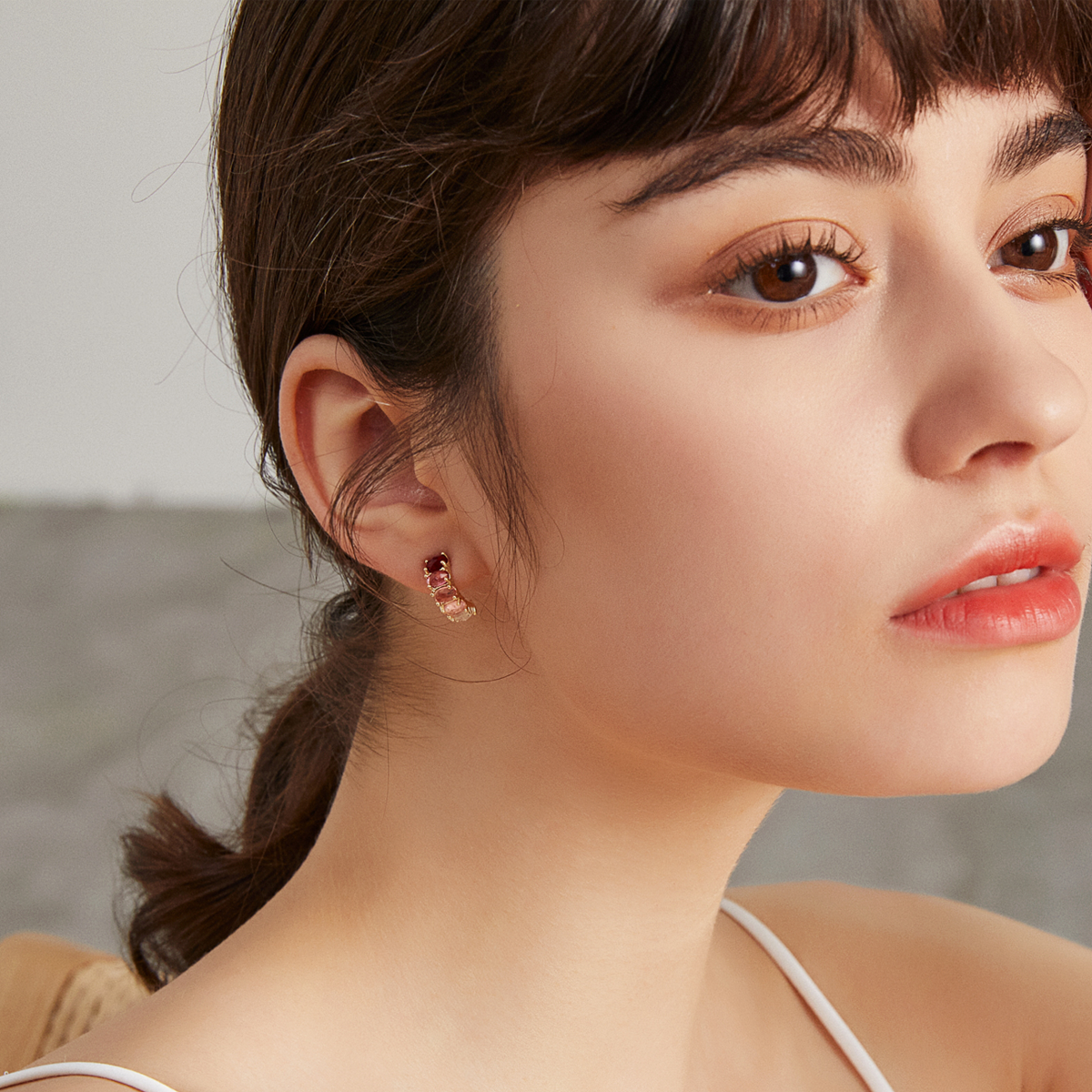 Curative Fire - January Birthstone Earrings (Garnet)