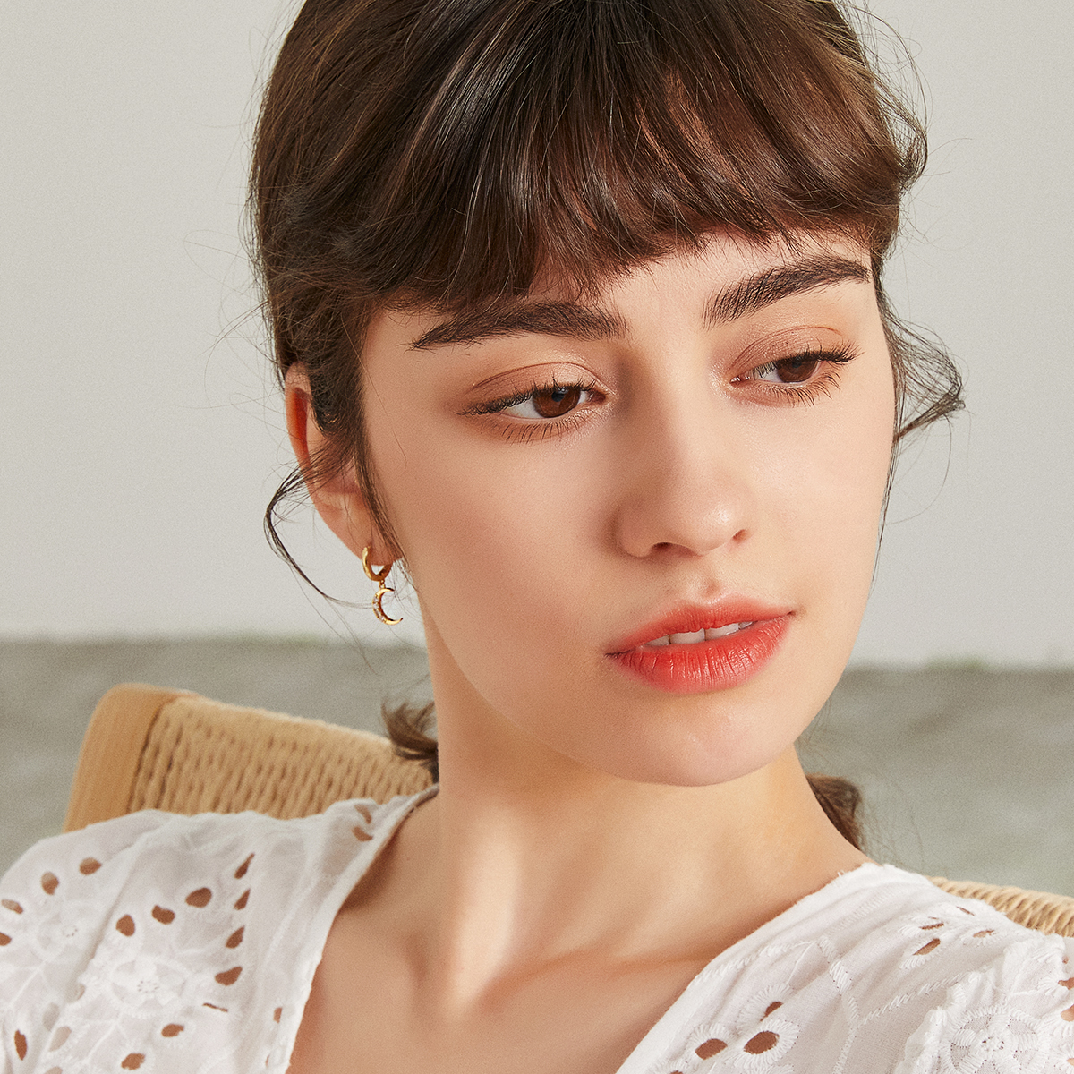 Mini Star and Moon Sleepers - Rose Gold