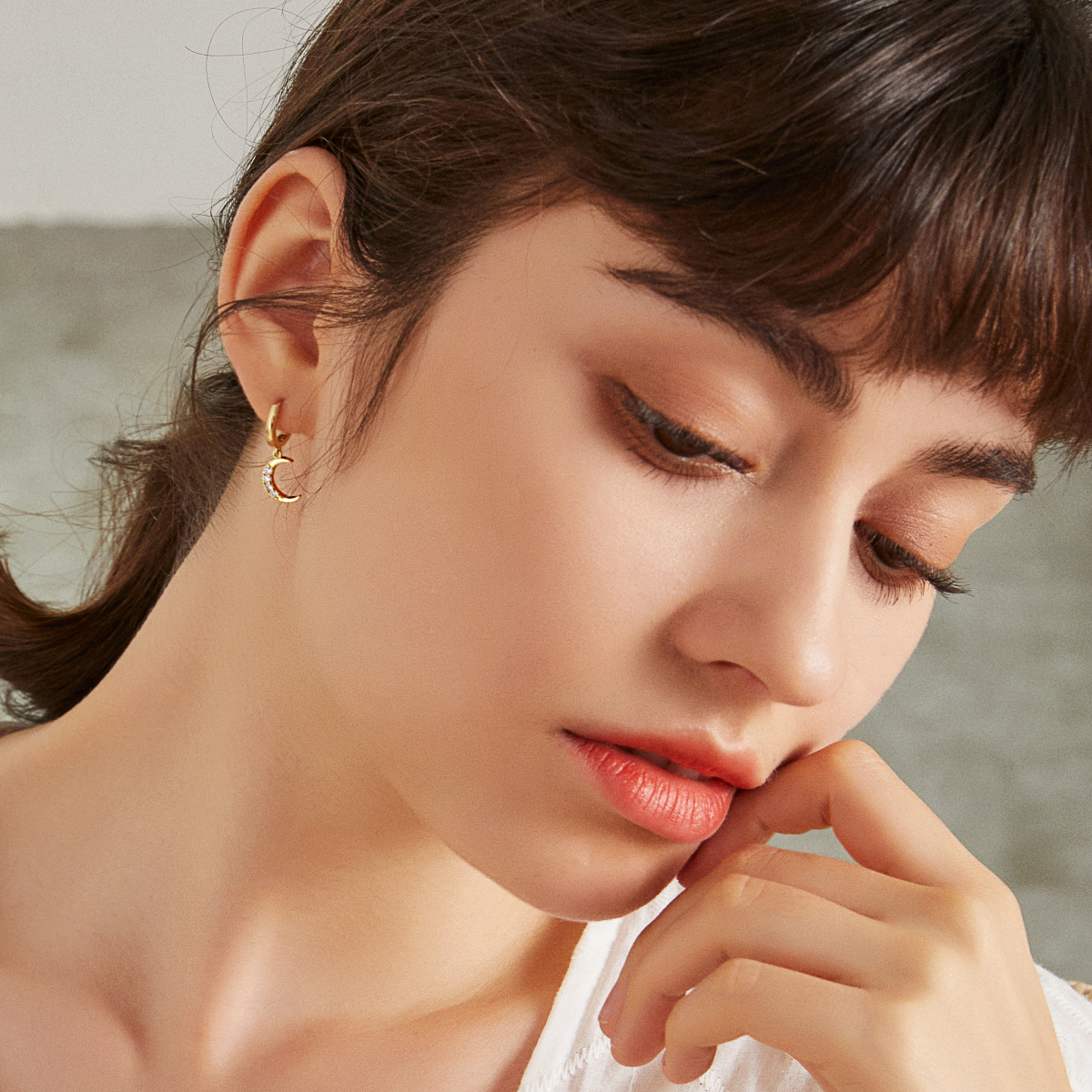 Mini Star and Moon Sleepers - Rose Gold