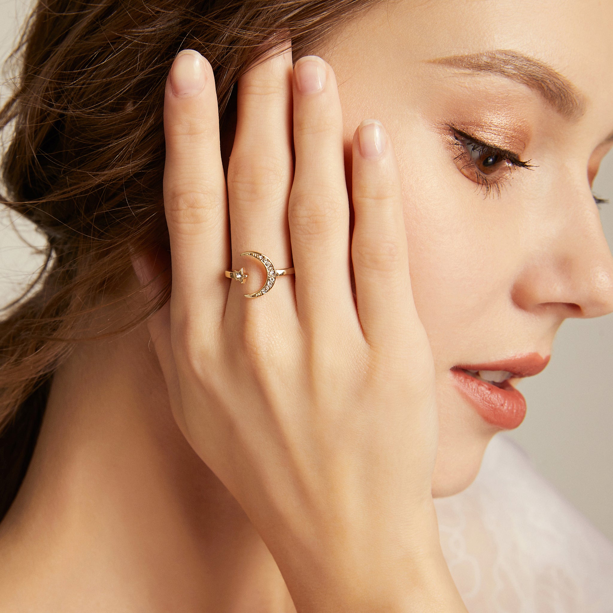 Wish Upon the Sparkling Sky Ring - Silver