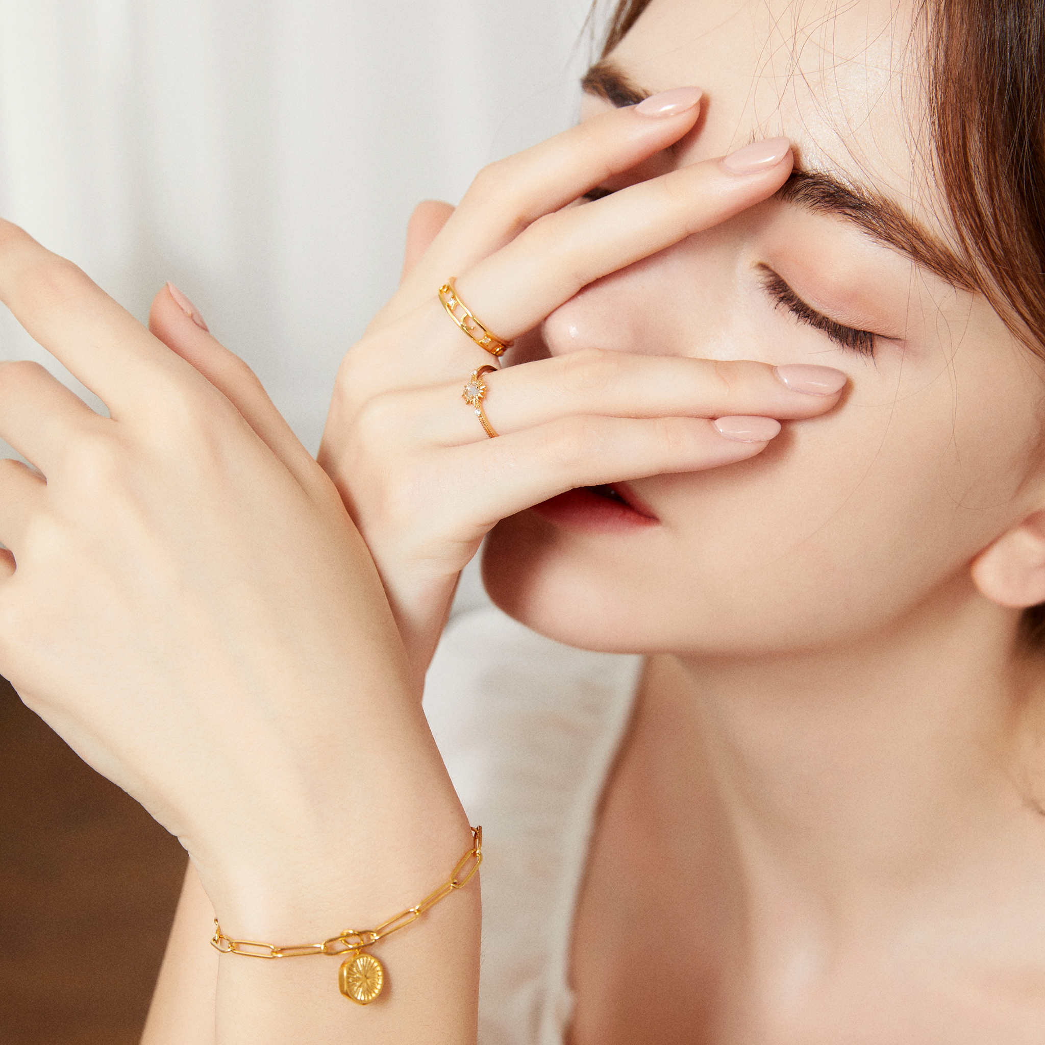 Guiding Star Bracelet - Yellow Gold