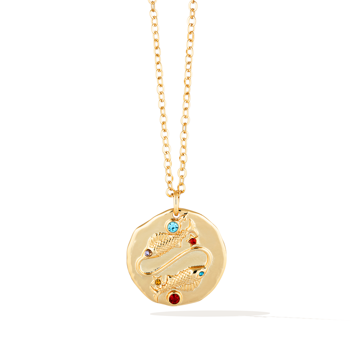 Zodiac Baroque Necklace - Pisces