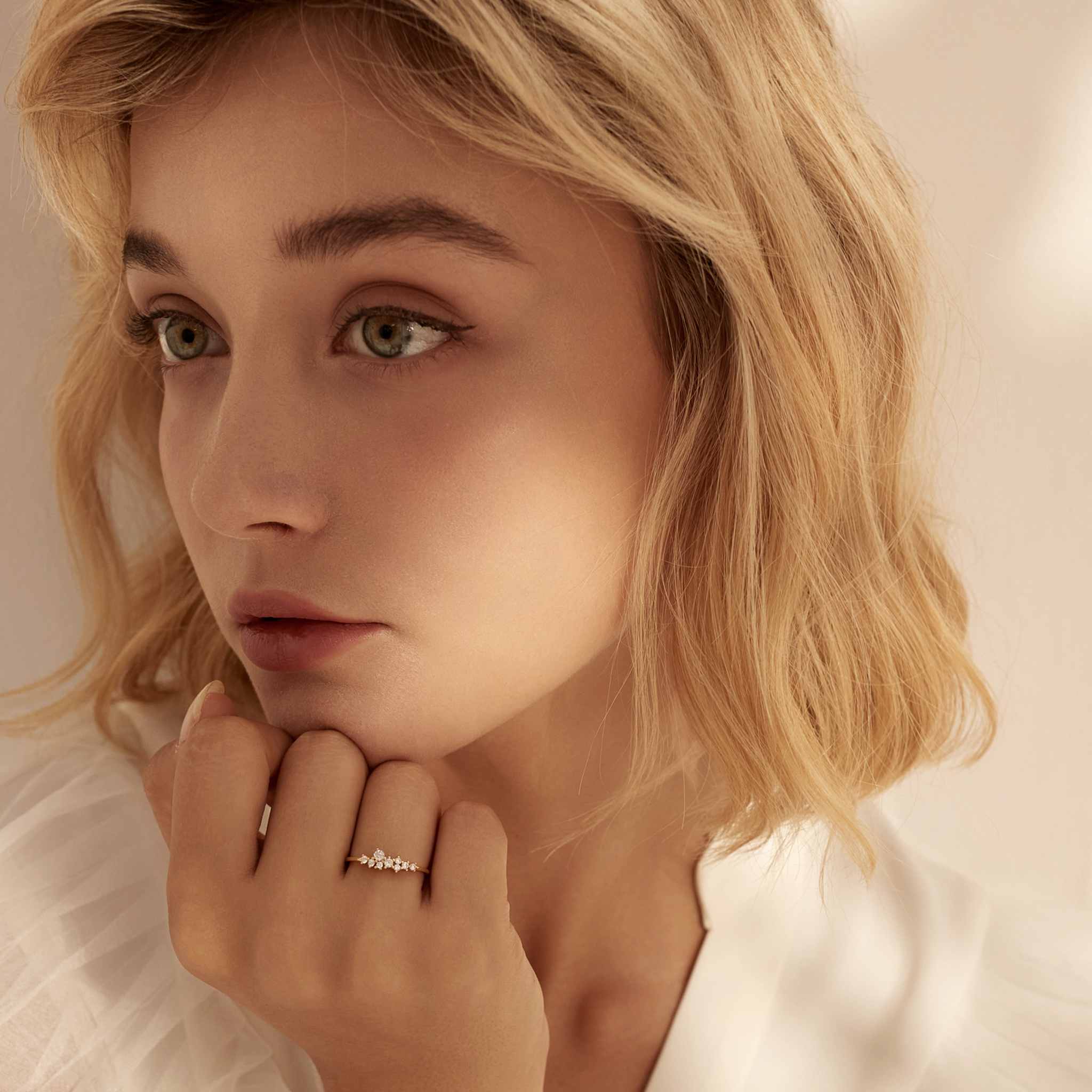 Serendipity Cluster Promise Ring