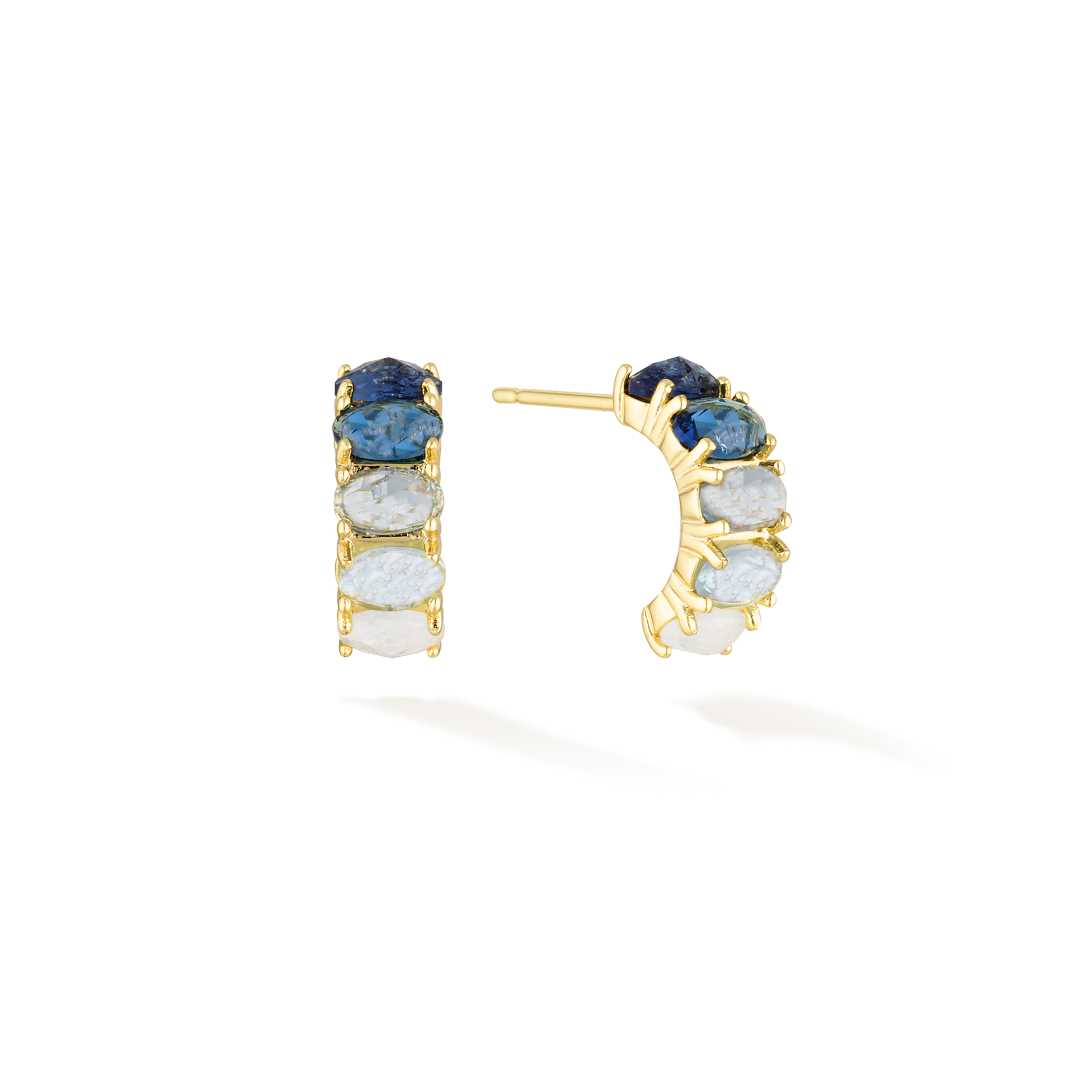 Awaken Intelligence - September Birthstone Earrings (Sapphire)