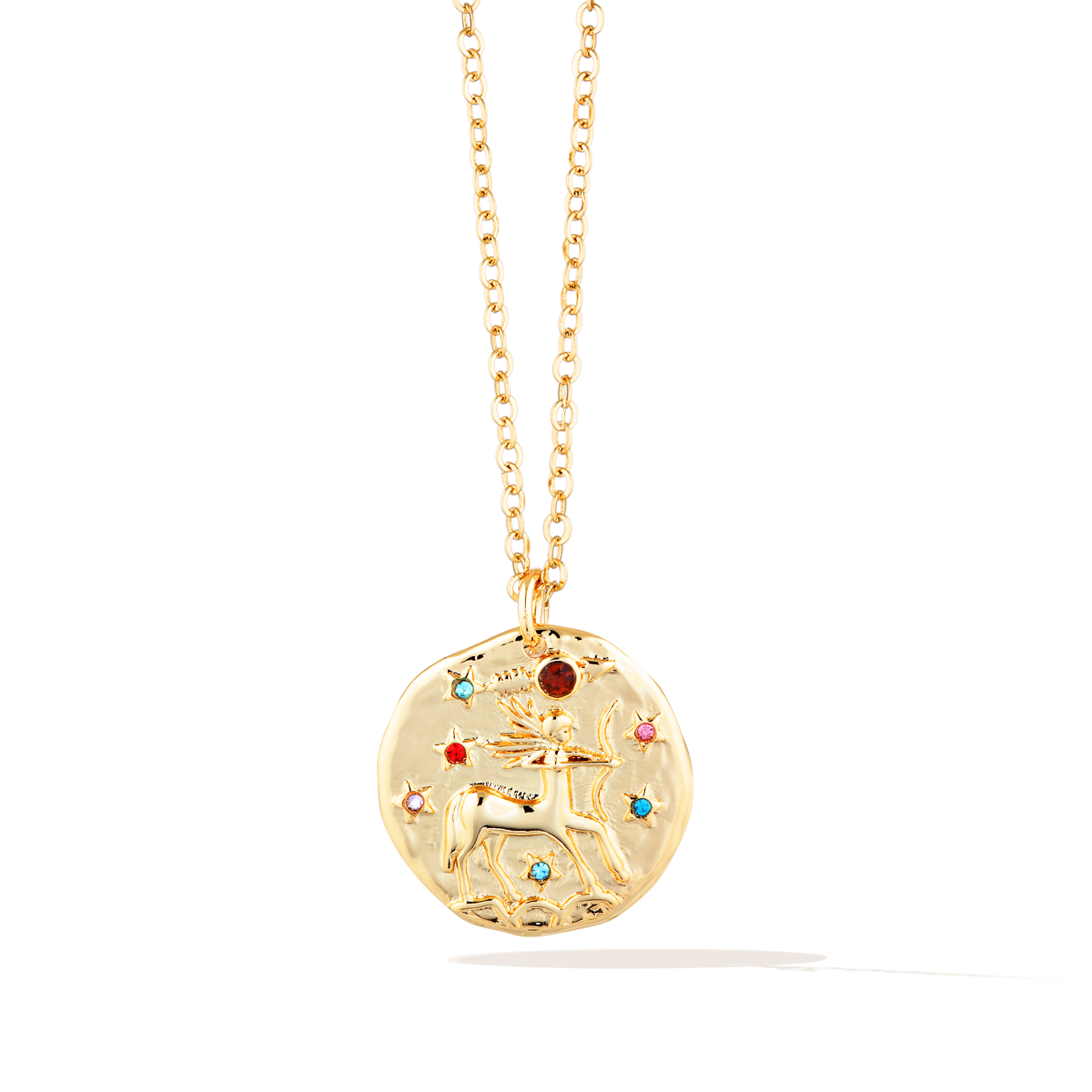 Zodiac Baroque Necklace - Sagittarius