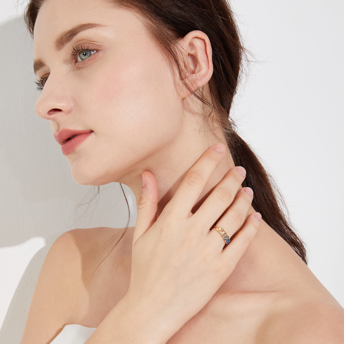 Awaken Intelligence - September Birthstone Ring (Sapphire)