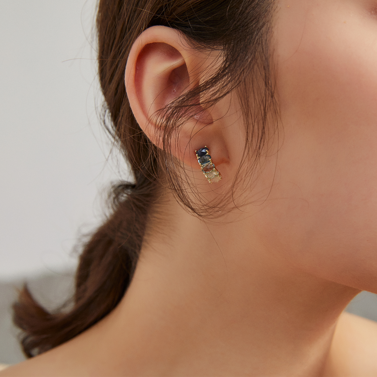 Awaken Intelligence - September Birthstone Earrings (Sapphire)