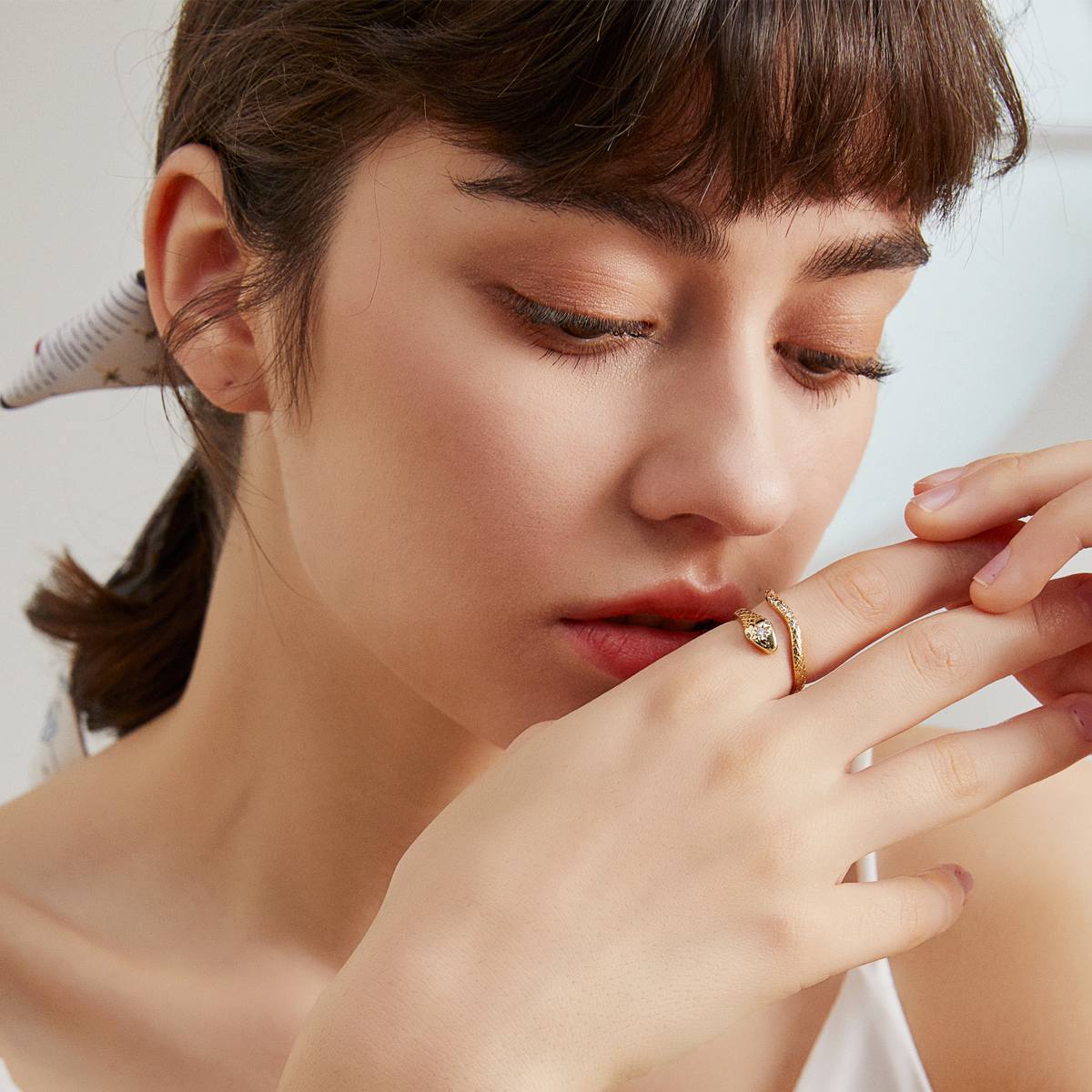 Ouroboros Serpent Ring