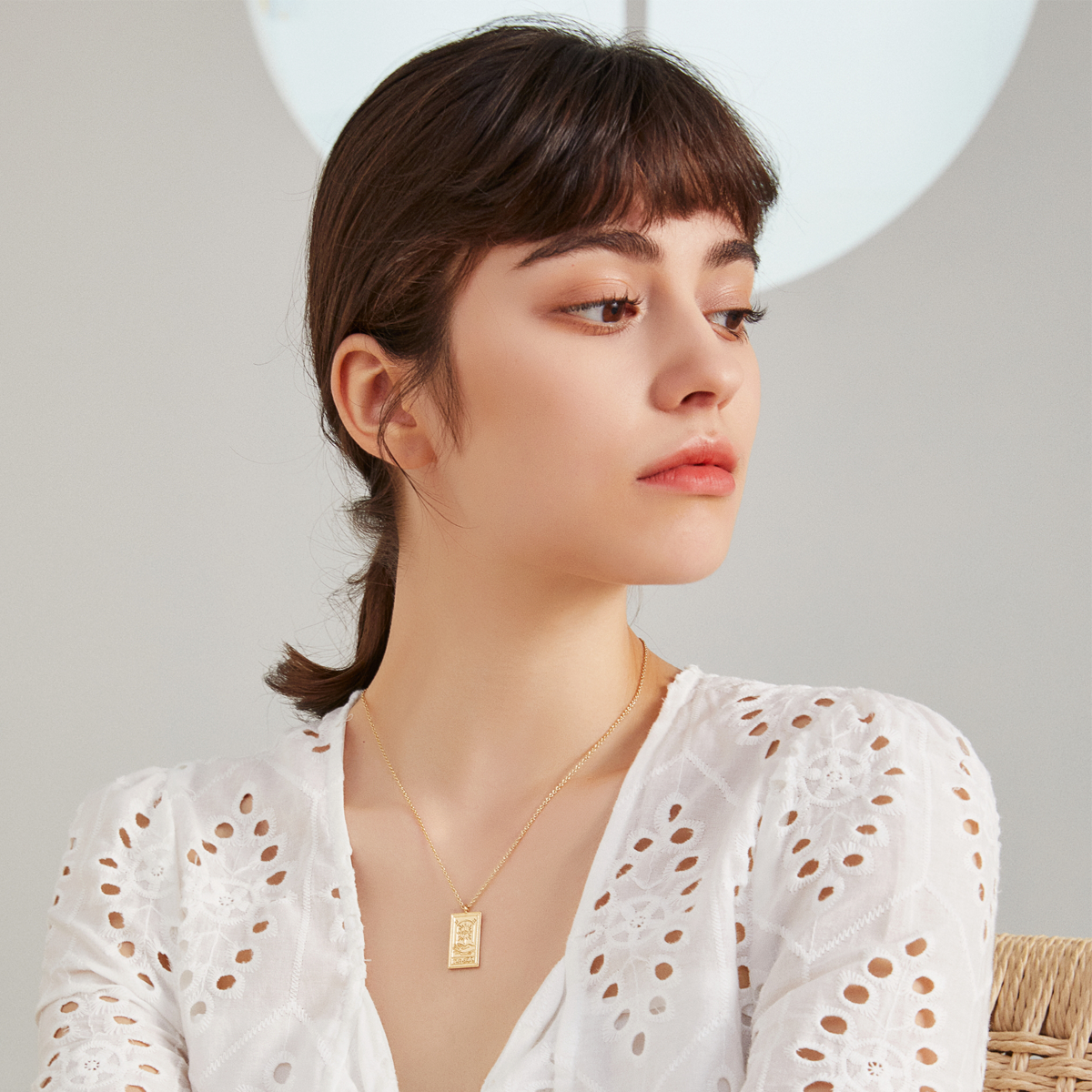 The Starry Sky Tarot Card Necklace