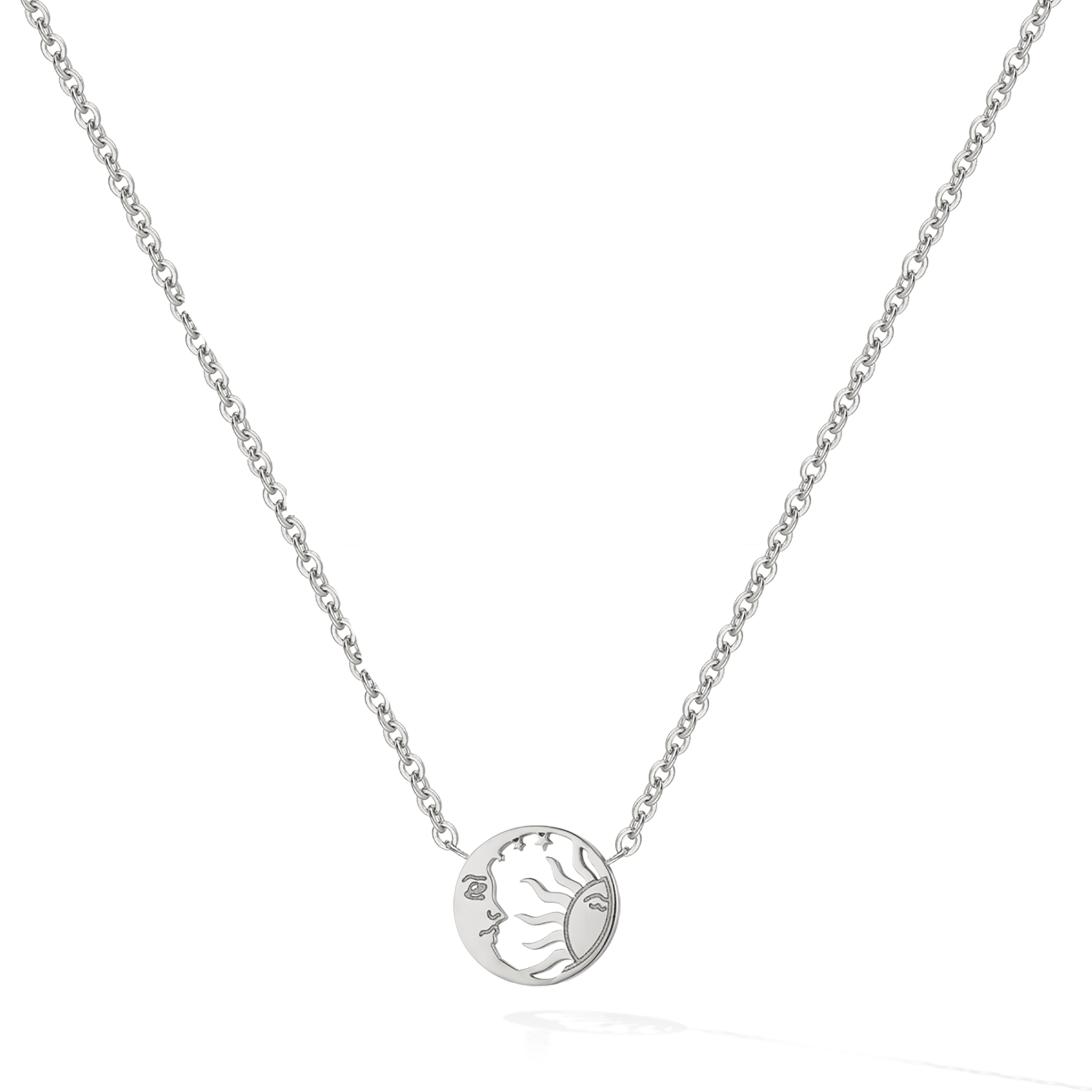 Selenelion Necklace - Silver