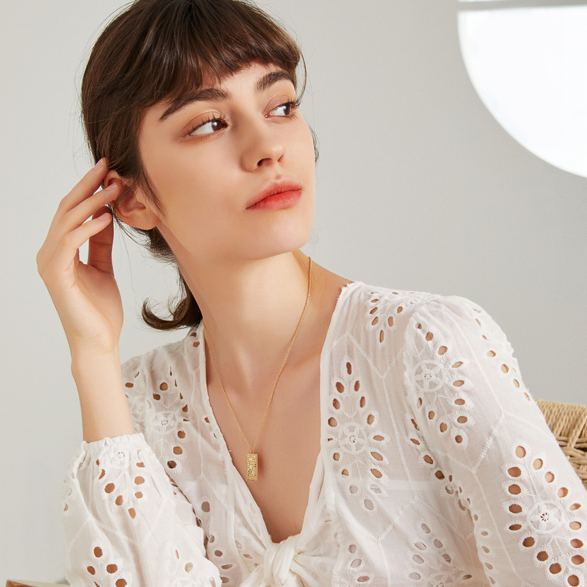 The Fine Wine Tarot Card Necklace