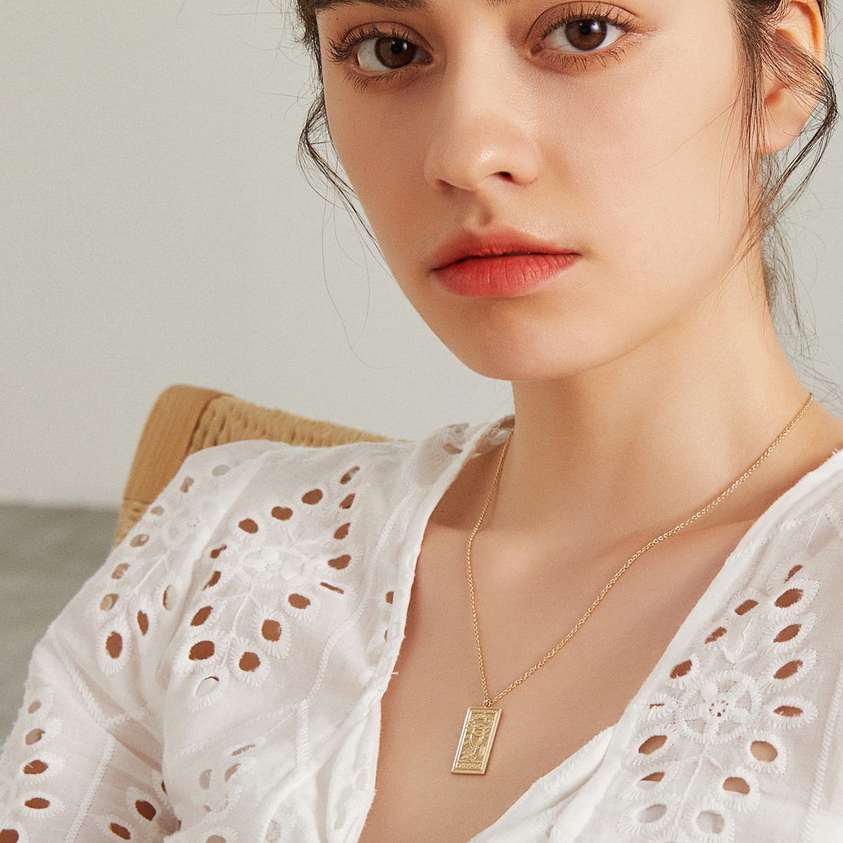 The Fine Wine Tarot Card Necklace