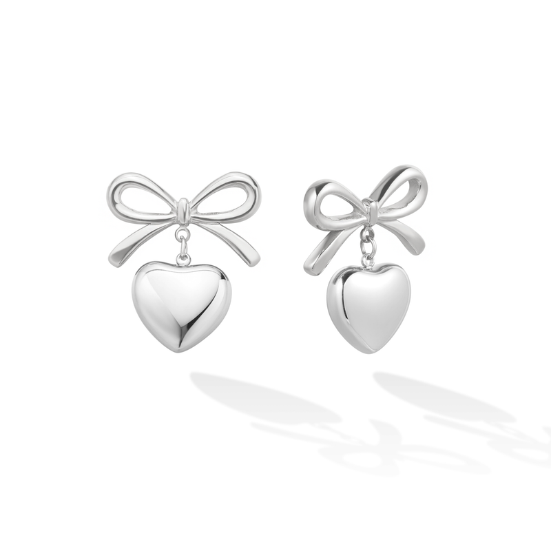 Charme Romantique Earrings - Silver