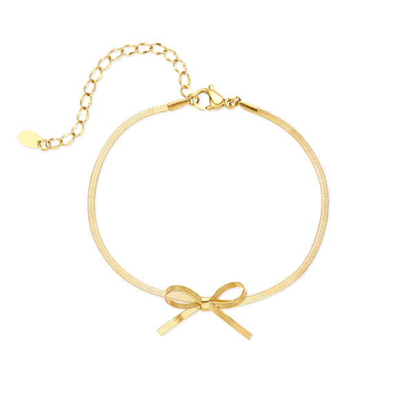 Ruban de Soie Bracelet - Yellow Gold