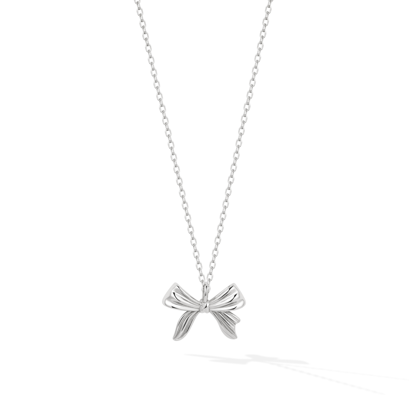 Petit Ruban Necklace - Silver