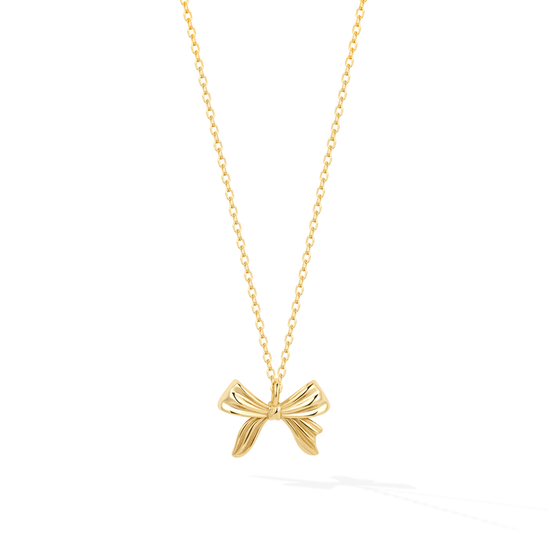 Petit Ruban Necklace - Yellow Gold