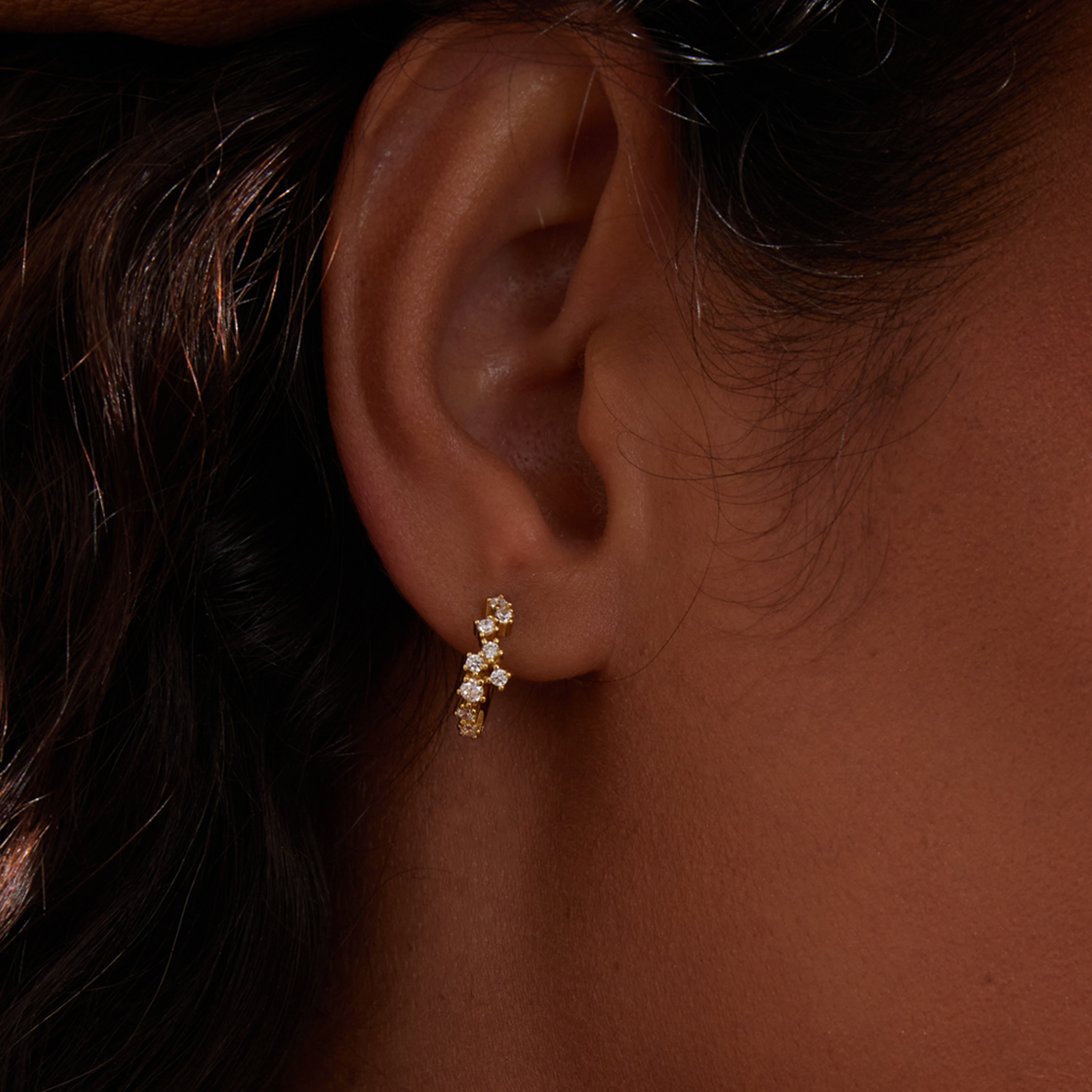 Oceanlight Gleaming Huggies - Silver