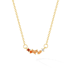 Curative Fire - January Birthstone Necklace (Garnet)