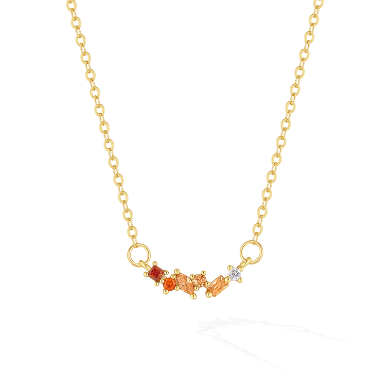 January birthstone necklace online