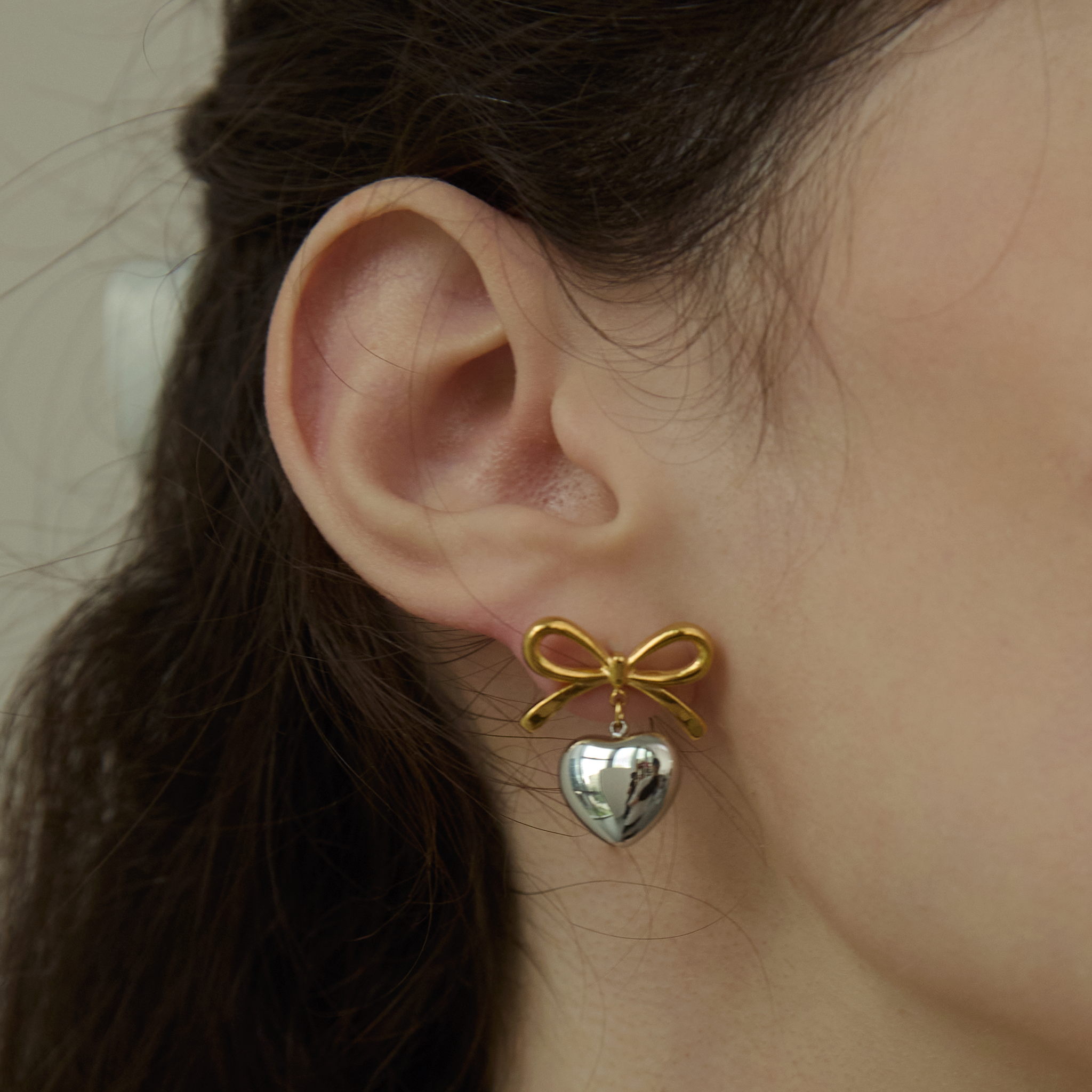 Charme Romantique Earrings - Silver