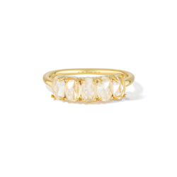 Perfect Illumination - April Birthstone Ring (Diamanté)