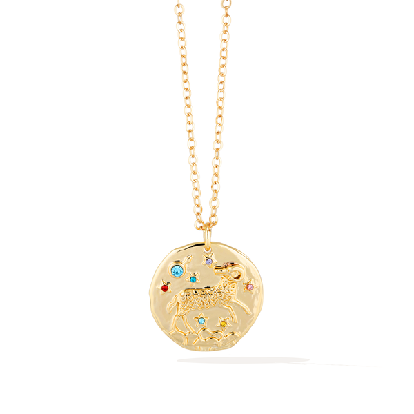 Aries zodiac outlet sign necklace