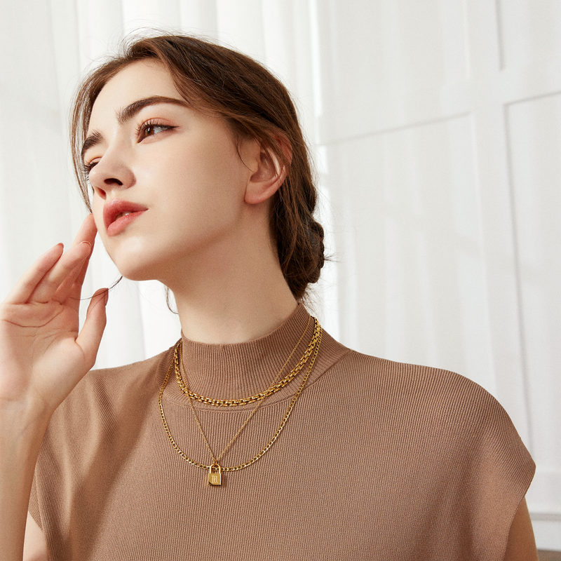 Hebe Chain Necklace - Yellow Gold