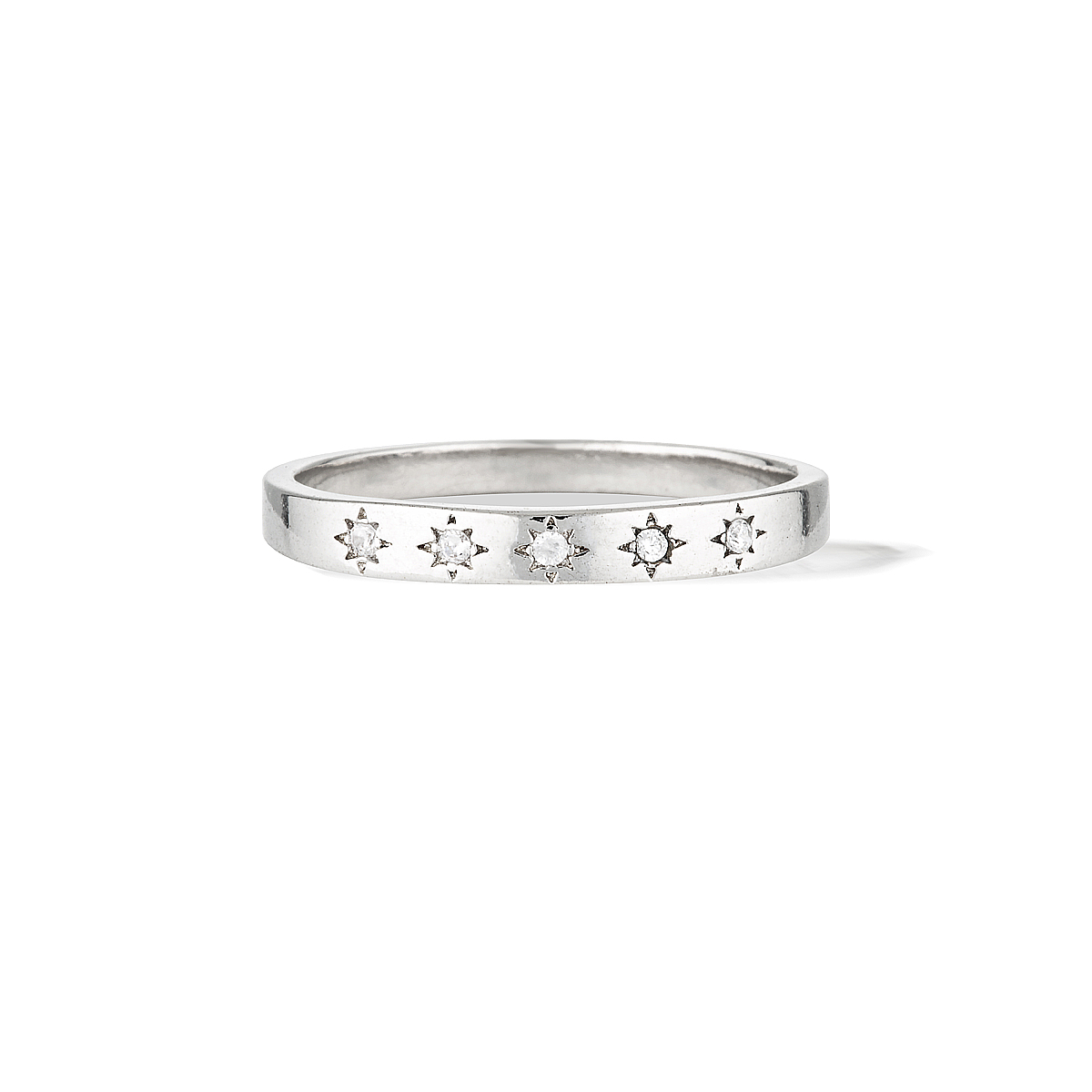 Celestial Constellation Ring - Silver