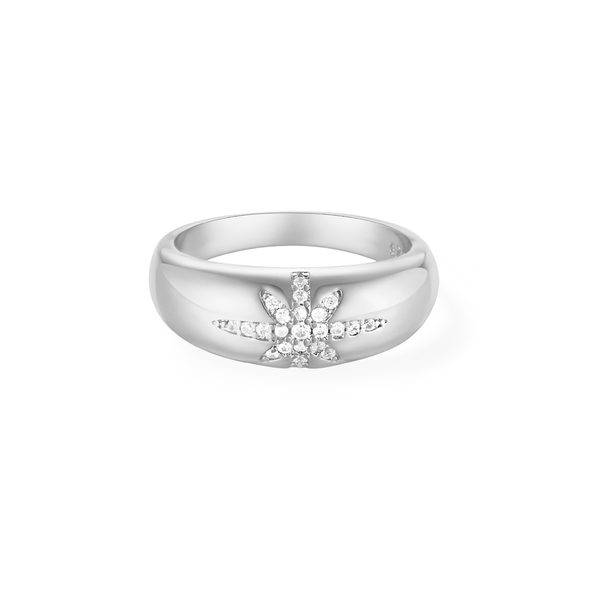 Radiance Supernova Dome Ring - Silver