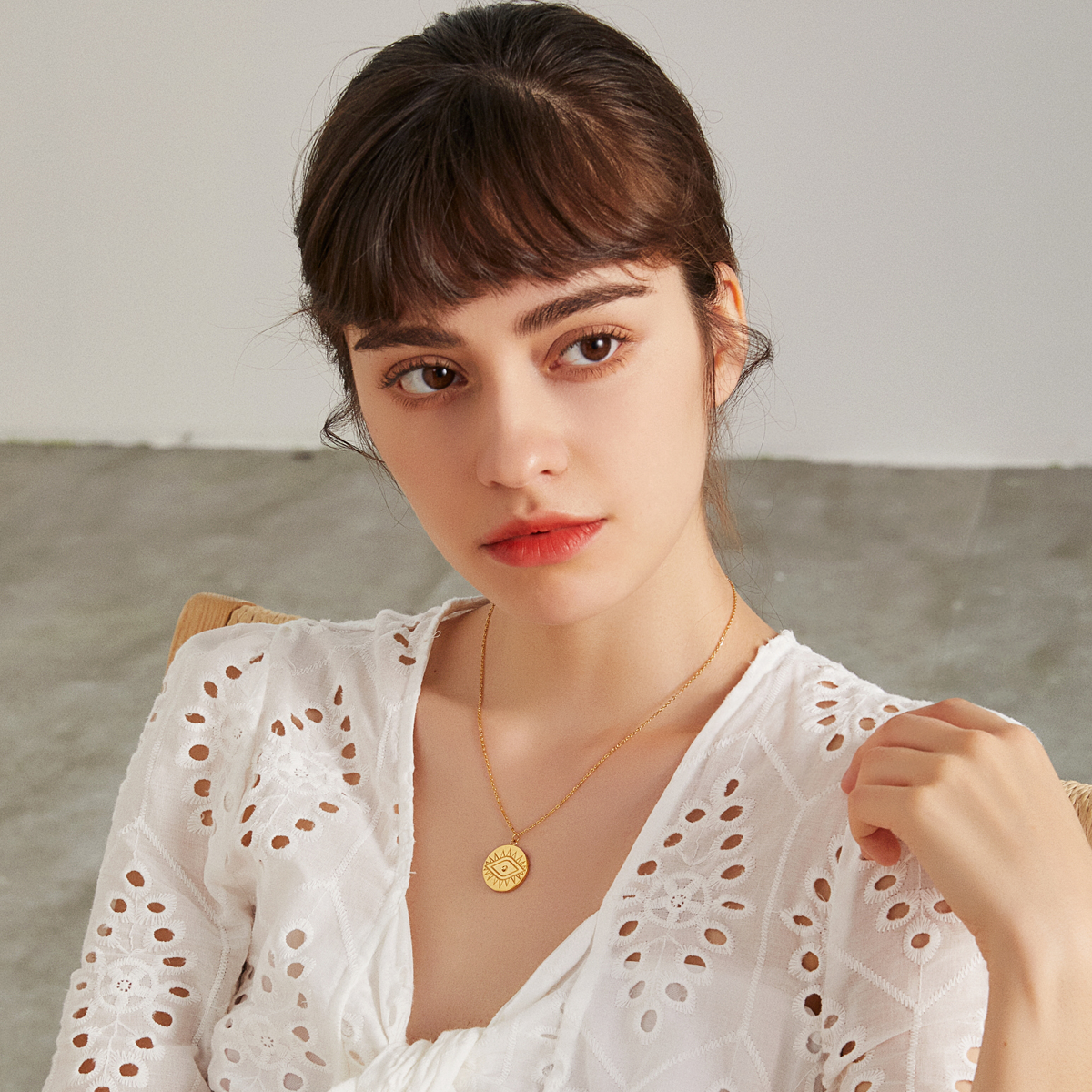 All Seeing Evil Eye Necklace