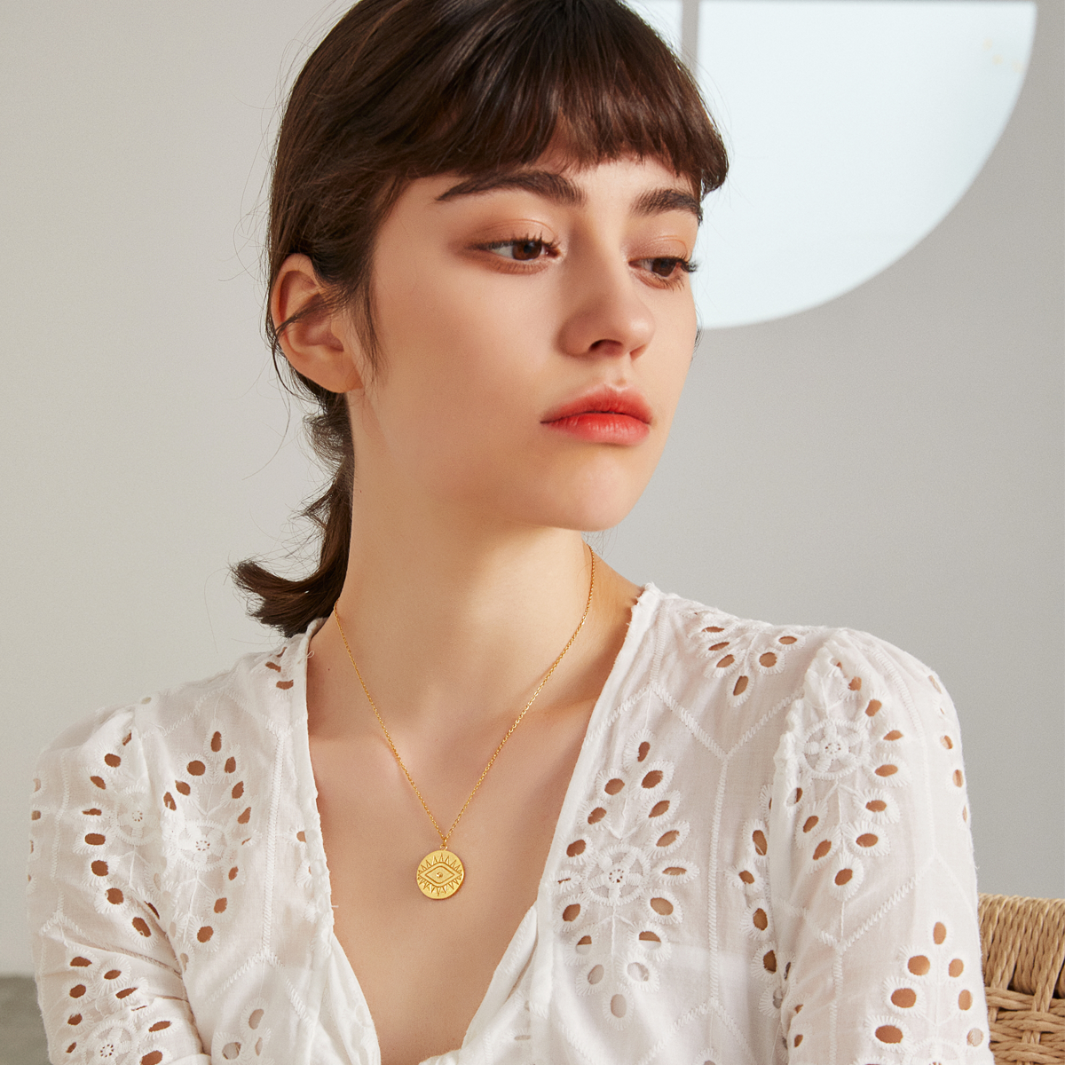 All Seeing Evil Eye Necklace