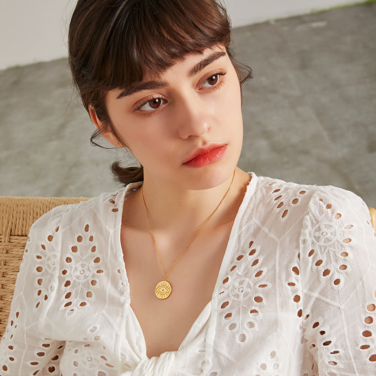 All Seeing Evil Eye Necklace